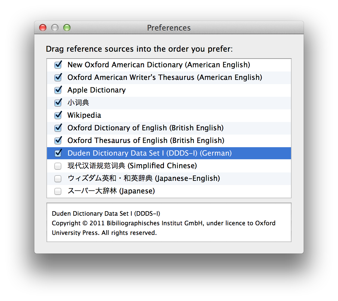 switch british english to american english for mac